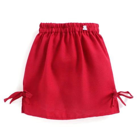 BookMyCostume Airline Air Hostess Kids Fancy Dress Costume for Girls - Red